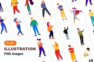 Flat Illustrations
